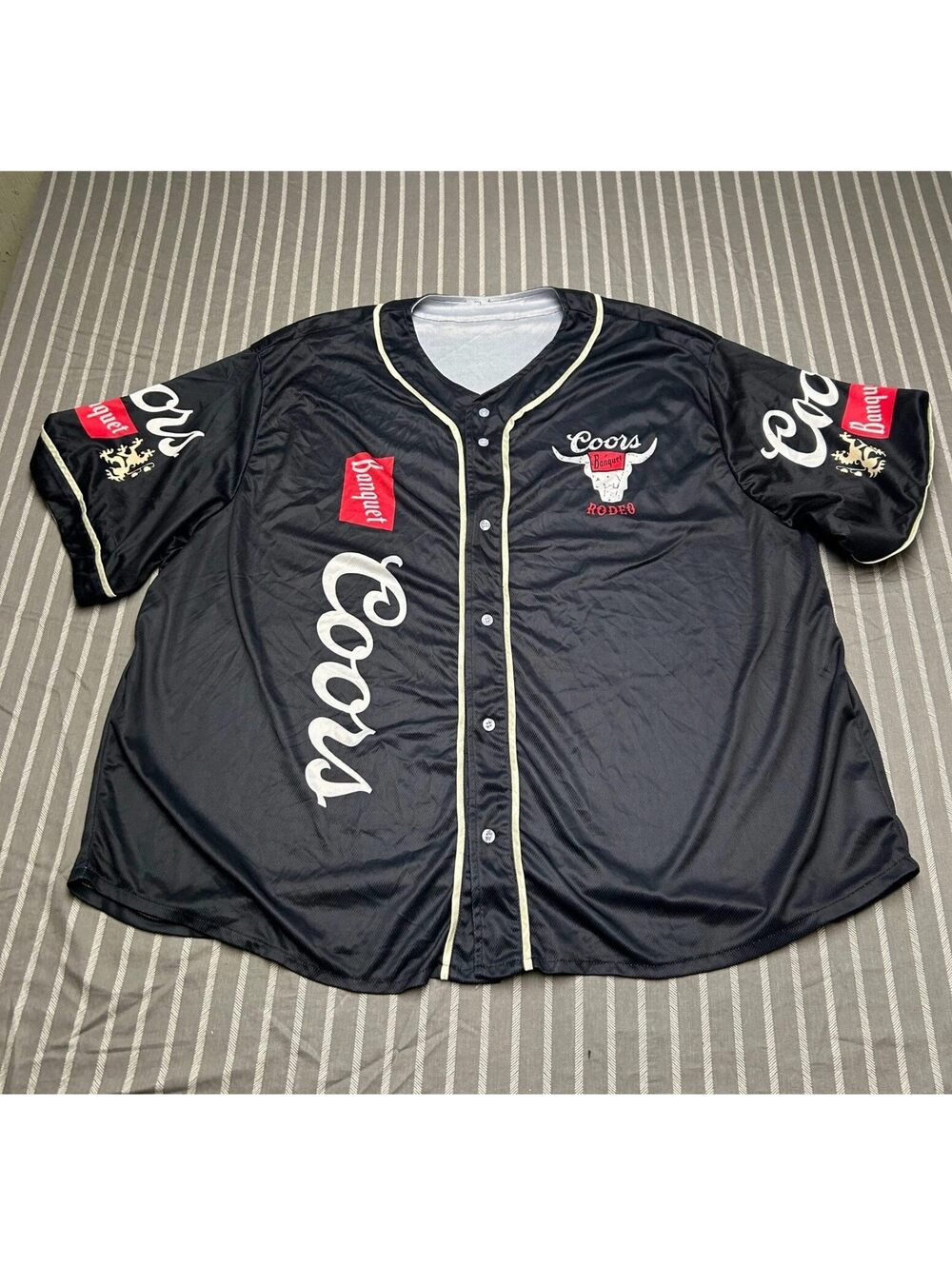 Coors Banquet Rodeo baseball jersey Men's 3XL